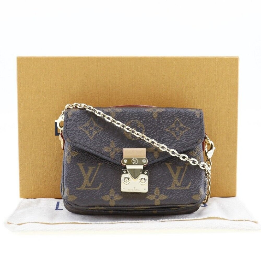 LOUIS VUITTON Micro Metis Shoulder Bag M81267 Brown Monogram canvas Women - Picture 16 of 16